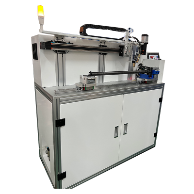 Horizontal screw rod oiling machine